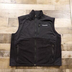 Columbia Interchange Fleece Vest – Men’s XXL Black